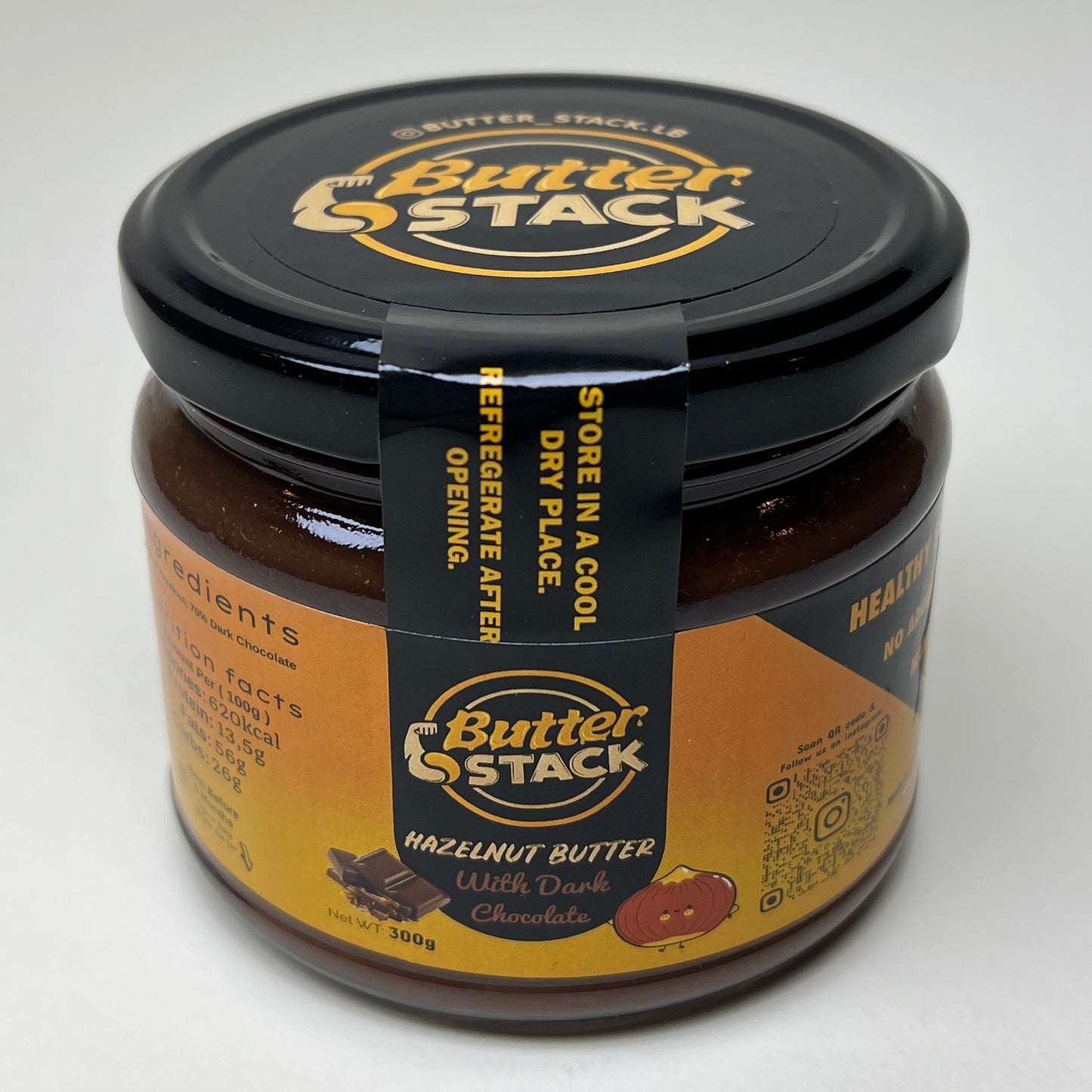 Hazelnut Butter & Dark Chocolate